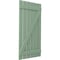 Ekena Millwork Americraft 6-Board (2 Batten) Wood Spaced Board-n-Batten Shutters w/ Z-Bar, ARW102SB623X77TGH, PR ARW102SB623X77TGH - alternate 2